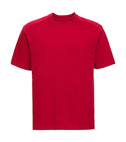 Russell Europe Heavy Duty Workwear T-Shirt, Classic Red, L bedrucken, Art.-Nr. 110004015