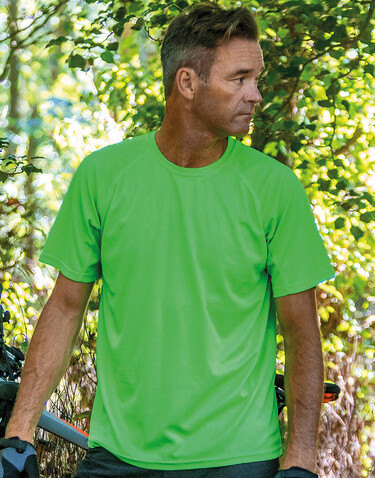 Result Aircool Tee, Fluorescent Green, S bedrucken, Art.-Nr. 110335072 Result Aircool Tee, Fluorescent Green, S bedrucken, Art.-Nr. 110335072