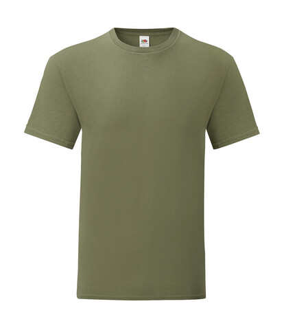 Fruit of the Loom Iconic 150 T, Classic Olive, XL bedrucken, Art.-Nr. 111015334