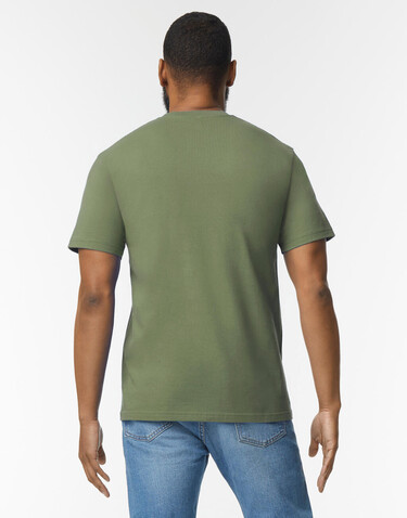 Gildan Light Cotton Adult T-Shirt, Military Green, 2XL bedrucken, Art.-Nr. 111095066