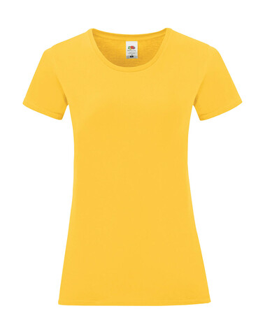 Fruit of the Loom Ladies` Iconic 150 T, Sunflower, L bedrucken, Art.-Nr. 112016015