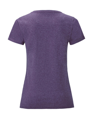 Fruit of the Loom Ladies` Iconic 150 T, Heather Royal, XL bedrucken, Art.-Nr. 112013026