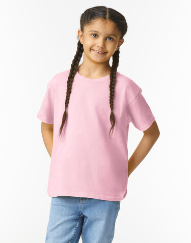 Gildan Light Cotton Youth T-Shirt, Black, M (7-8) bedrucken, Art.-Nr. 112091014