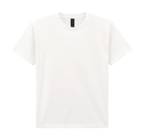 Gildan Light Cotton Youth T-Shirt, White, M (7-8) bedrucken, Art.-Nr. 112090004