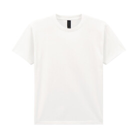 Gildan Light Cotton Youth T-Shirt, White, XS (2-4) bedrucken, Art.-Nr. 112090002