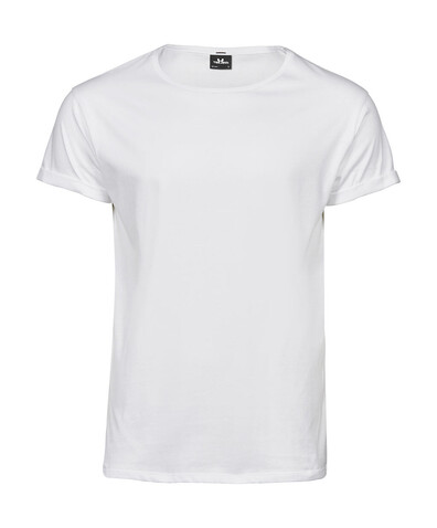Tee Jays Roll-Up Tee, White, 3XL bedrucken, Art.-Nr. 112540008