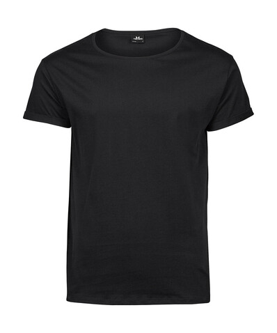 Tee Jays Roll-Up Tee, Black, S bedrucken, Art.-Nr. 112541013