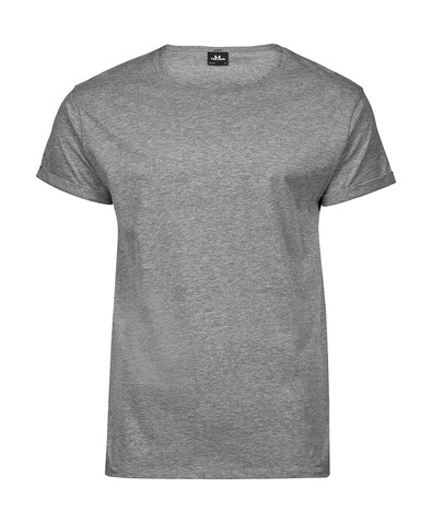 Tee Jays Roll-Up Tee, Heather Grey, M bedrucken, Art.-Nr. 112541234