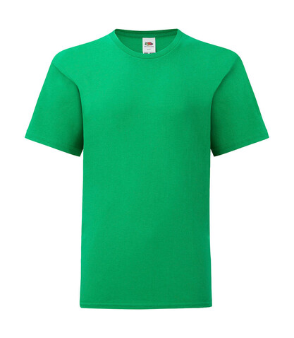 Fruit of the Loom Kids` Iconic 150 T, Neomint, 104 (3-4) bedrucken, Art.-Nr. 113015133