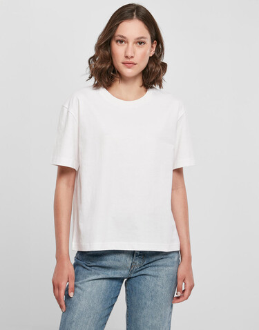 Build Your Brand Ladies Everyday Tee, Pale Olive, L bedrucken, Art.-Nr. 116395343
