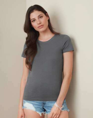 Stedman Classic-T Organic Fitted Women, White, S bedrucken, Art.-Nr. 117050003