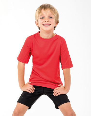 Result Junior Performance Aircool Tee, Red, S (5-6, 116) bedrucken, Art.-Nr. 118334003