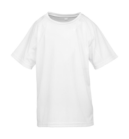 Result Junior Performance Aircool Tee, White, L (9-10, 140) bedrucken, Art.-Nr. 118330005