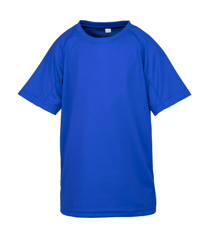 Result Junior Performance Aircool Tee, Royal Blue, L (9-10, 140) bedrucken, Art.-Nr. 118333005