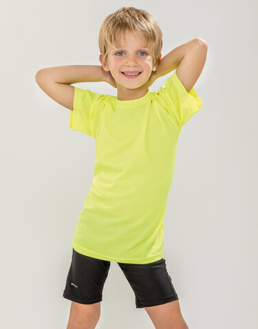 Result Junior Performance Aircool Tee, Bottle Green, XS (3-4, 104) bedrucken, Art.-Nr. 118335402