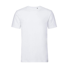 Russell Europe Men`s Pure Organic Tee, White, XS bedrucken, Art.-Nr. 119000002 Russell Europe Men`s Pure Organic Tee, White, XS bedrucken, Art.-Nr. 119000002