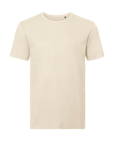 Russell Europe Men`s Pure Organic Tee, Natural, L bedrucken, Art.-Nr. 119000085