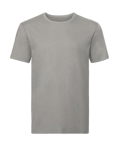 Russell Europe Men`s Pure Organic Tee, Stone, S bedrucken, Art.-Nr. 119000093