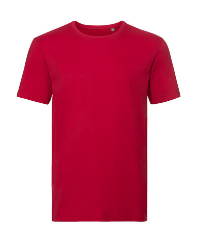 Russell Europe Men`s Pure Organic Tee, Classic Red, M bedrucken, Art.-Nr. 119004014