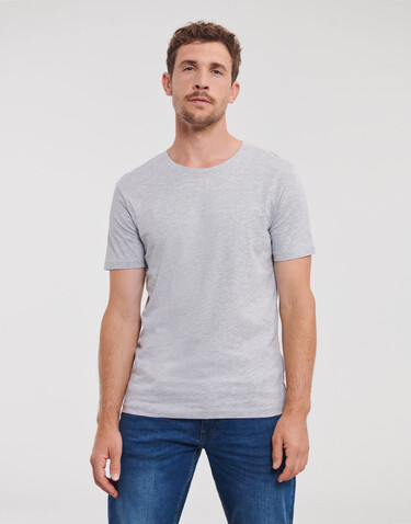 Russell Europe Men`s Pure Organic Tee, White, XS bedrucken, Art.-Nr. 119000002