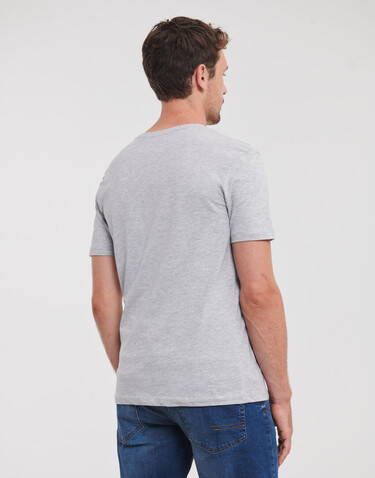 Russell Europe Men`s Pure Organic Tee, White, XS bedrucken, Art.-Nr. 119000002