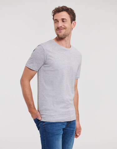Russell Europe Men`s Pure Organic Tee, White, XS bedrucken, Art.-Nr. 119000002