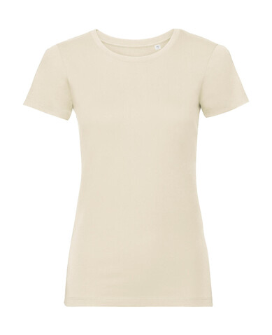 Russell Europe Ladies´ Pure Organic Tee, Natural, 2XL bedrucken, Art.-Nr. 120000087 Russell Europe Ladies´ Pure Organic Tee, Natural, 2XL bedrucken, Art.-Nr. 120000087