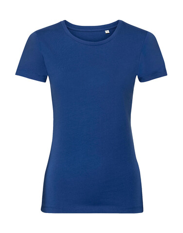 Russell Europe Ladies´ Pure Organic Tee, Bright Royal, 2XL bedrucken, Art.-Nr. 120003067