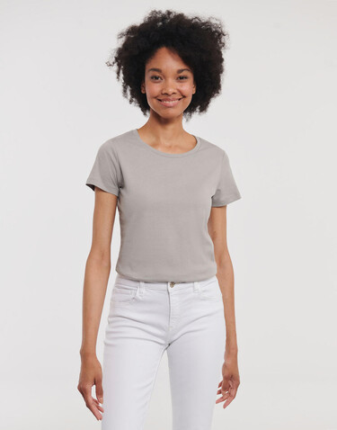 Russell Europe Ladies´ Pure Organic Tee, Dark Olive, S bedrucken, Art.-Nr. 120005343