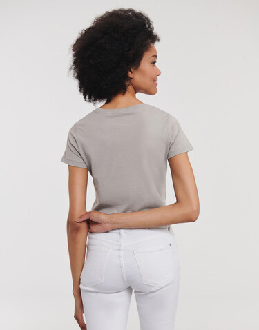 Russell Europe Ladies´ Pure Organic Tee, Dark Olive, S bedrucken, Art.-Nr. 120005343