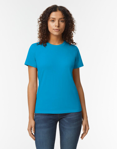 Gildan Softstyle Midweight Women`s T-Shirt, Navy, 2XL bedrucken, Art.-Nr. 122092007