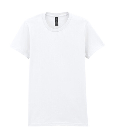 Gildan Softstyle Midweight Women`s T-Shirt, White, S bedrucken, Art.-Nr. 122090003