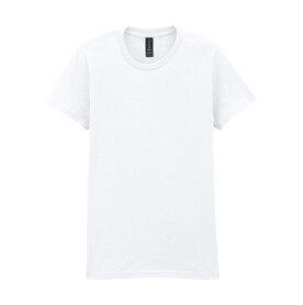 Gildan Softstyle Midweight Women`s T-Shirt, White, S bedrucken, Art.-Nr. 122090003