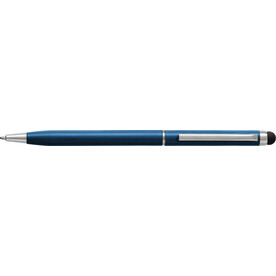 Kugelschreiber aus Aluminium Irina – Blau bedrucken, Art.-Nr. 005999999_3832 Kugelschreiber aus Aluminium Irina – Blau bedrucken, Art.-Nr. 005999999_3832
