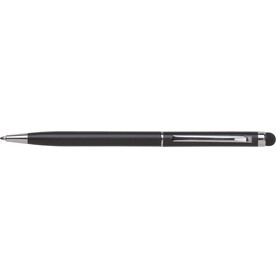 Kugelschreiber Irina | Stylus – Schwarz bedrucken, Art.-Nr. 001999999_3832