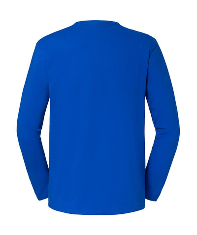 Fruit of the Loom Iconic 195 Ringspun Premium Long Sleeve T, White, XS bedrucken, Art.-Nr. 125010001