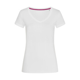 Stedman Megan V-Neck, White, S bedrucken, Art.-Nr. 129050003 Stedman Megan V-Neck, White, S bedrucken, Art.-Nr. 129050003