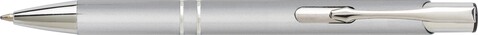 Kugelschreiber aus Aluminium Delia – Silber bedrucken, Art.-Nr. 032999999_7061