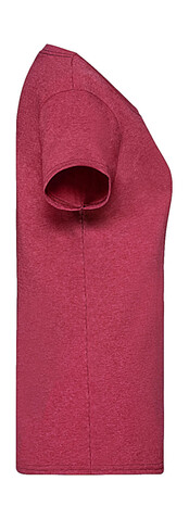 Fruit of the Loom Ladies` Valueweight T, Heather Green, M (12) bedrucken, Art.-Nr. 136015064