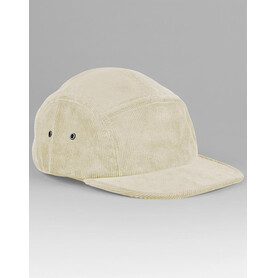 Beechfield EarthAware® Organic Cord Camper Cap, Stone, One Size bedrucken, Art.-Nr. 137690090