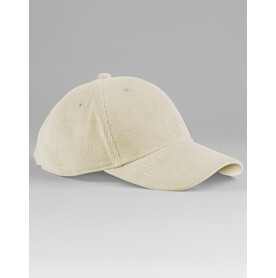 Beechfield EarthAware® Organic Cord Baseball Cap, Stone, One Size bedrucken, Art.-Nr. 138690090