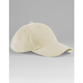 Beechfield EarthAware® Organic Cord Baseball Cap, Stone, One Size bedrucken, Art.-Nr. 138690090