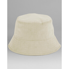 Beechfield EarthAware® Organic Cord Bucket Hat, Stone, S/M bedrucken, Art.-Nr. 139690091