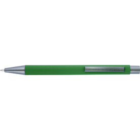 Kugelschreiber mit Softtouch-Oberfläche Emmett – Grün bedrucken, Art.-Nr. 004999999_8298 Kugelschreiber mit Softtouch-Oberfläche Emmett – Grün bedrucken, Art.-Nr. 004999999_8298