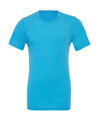 Bella Unisex Triblend Short Sleeve Tee, Aqua Triblend, L bedrucken, Art.-Nr. 142063315