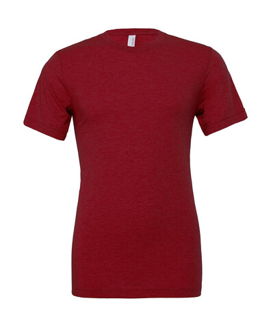 Bella Unisex Triblend Short Sleeve Tee, Cardinal Triblend, 2XL bedrucken, Art.-Nr. 142064217
