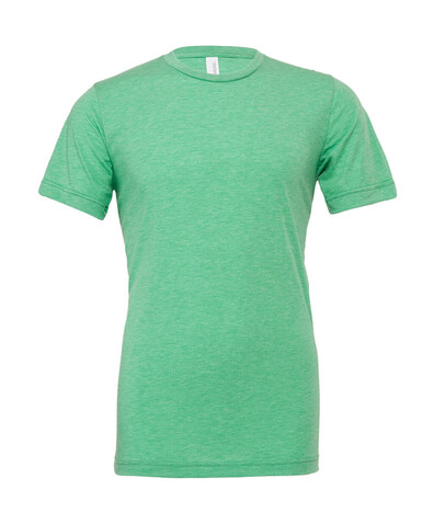 Bella Unisex Triblend Short Sleeve Tee, Green Triblend, 2XL bedrucken, Art.-Nr. 142065457
