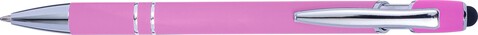 Kugelschreiber mit Touchfunktion Primo – Rosa bedrucken, Art.-Nr. 017999999_8462