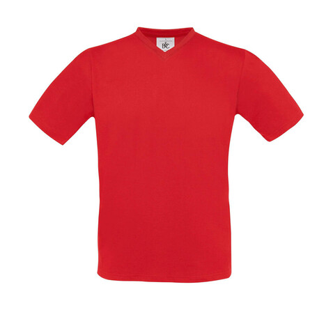 B & C Exact V-neck T-Shirt, Red, L bedrucken, Art.-Nr. 149424005 B & C Exact V-neck T-Shirt, Red, L bedrucken, Art.-Nr. 149424005