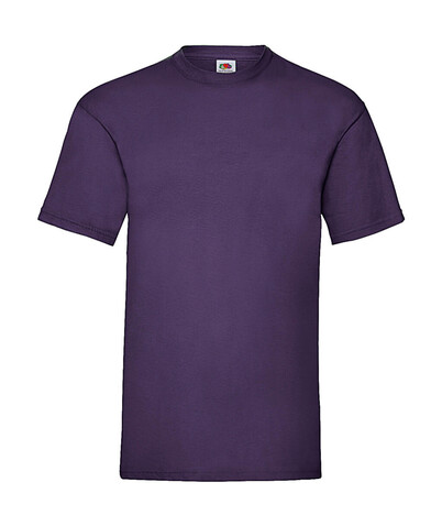 Fruit of the Loom Valueweight Tee, Purple, L bedrucken, Art.-Nr. 150013495